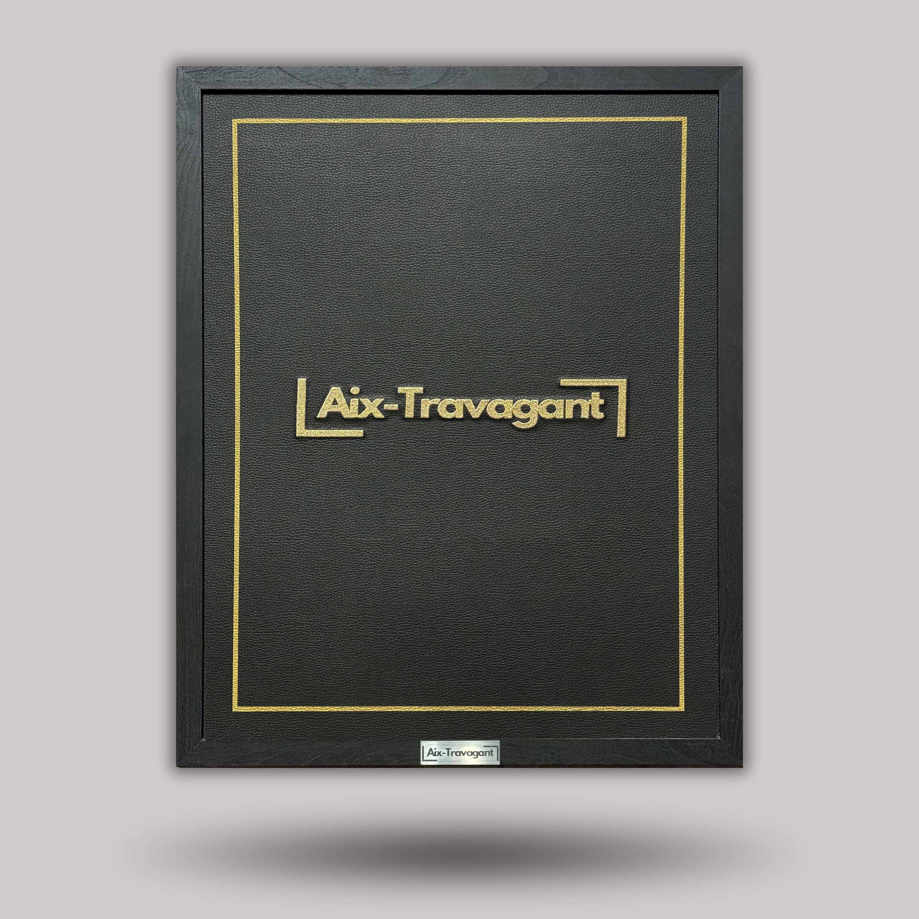 Wandbild A3 - Nappa-Leder - 40x30cm - Basic